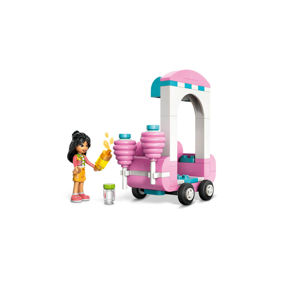 LEGO Friends suikerspinkraam en scooter 42643