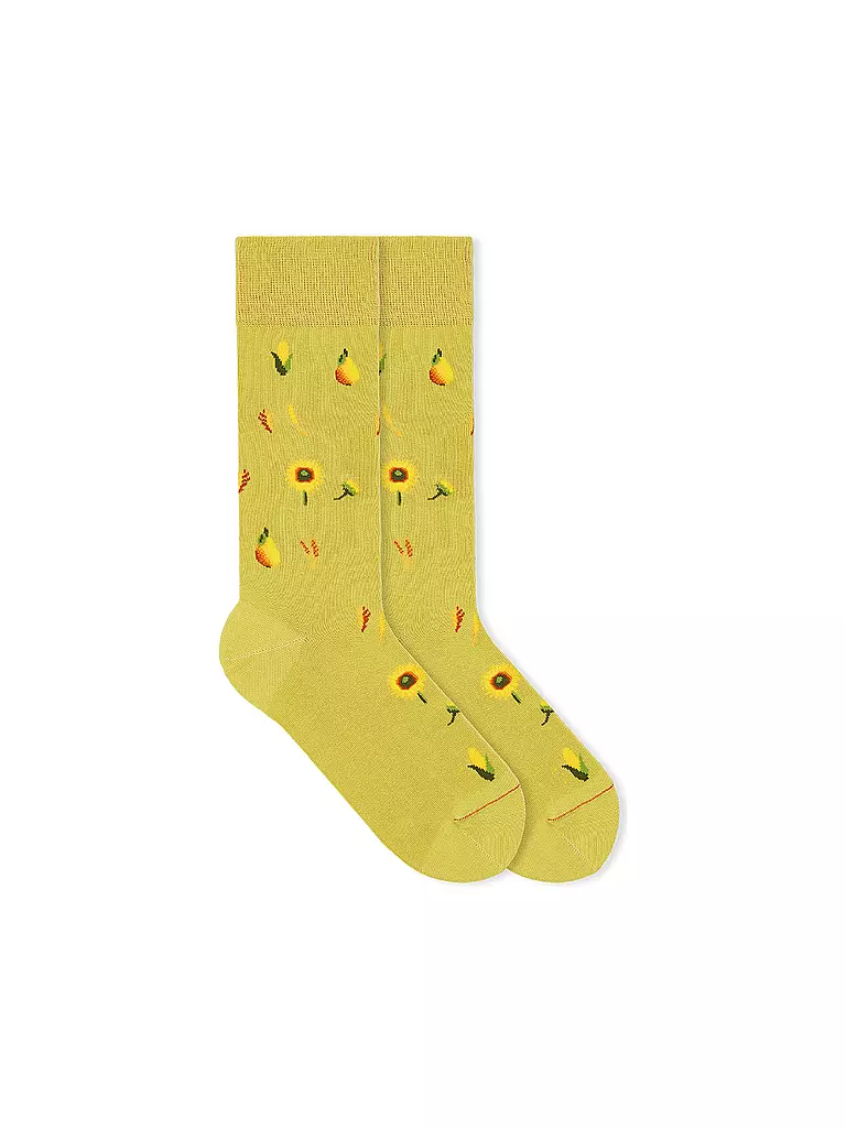 VON JUNGFELD Socken Harvest hellgrün