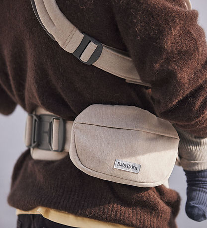 BabyBjörn Taschen für Babytrage - Gewebt Melange - Hellbeige