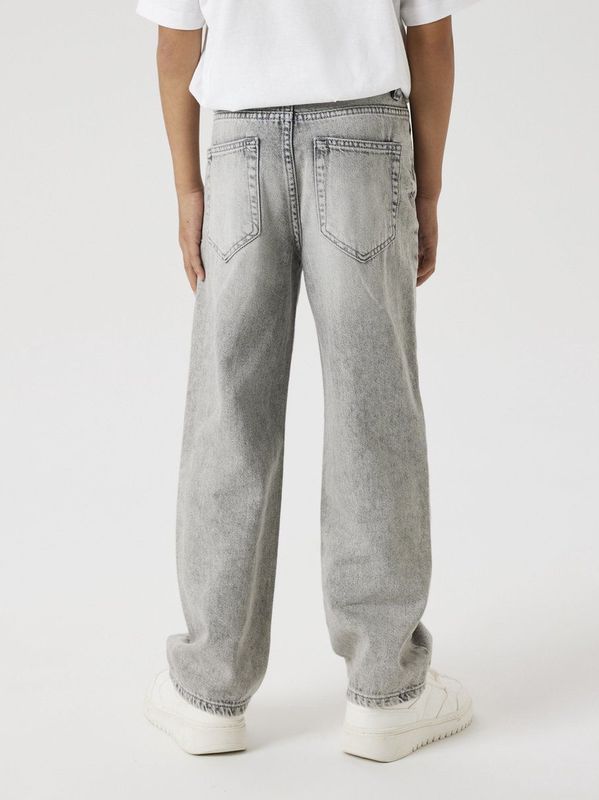Jeans - Straight Fit - Blauw - Katoen