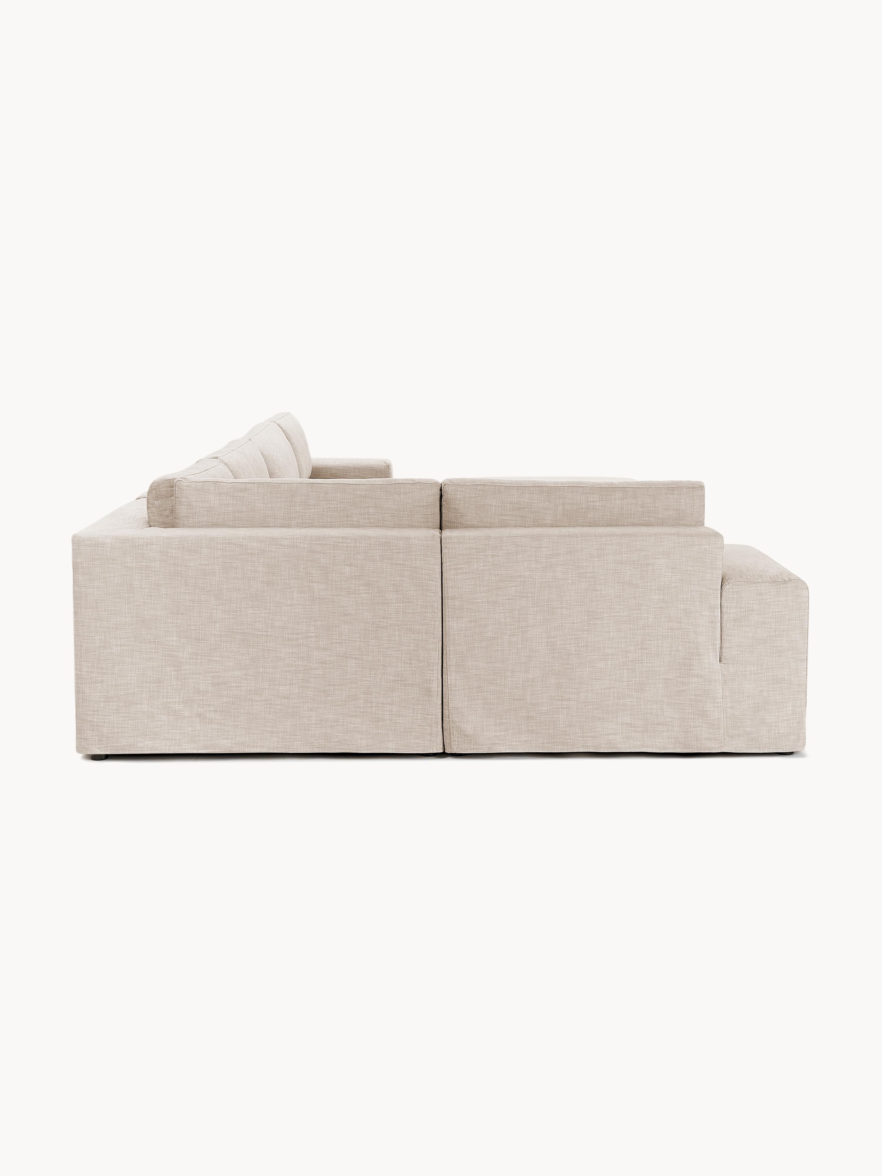 Modulaire U-bank Russell met afneembaar hoezen