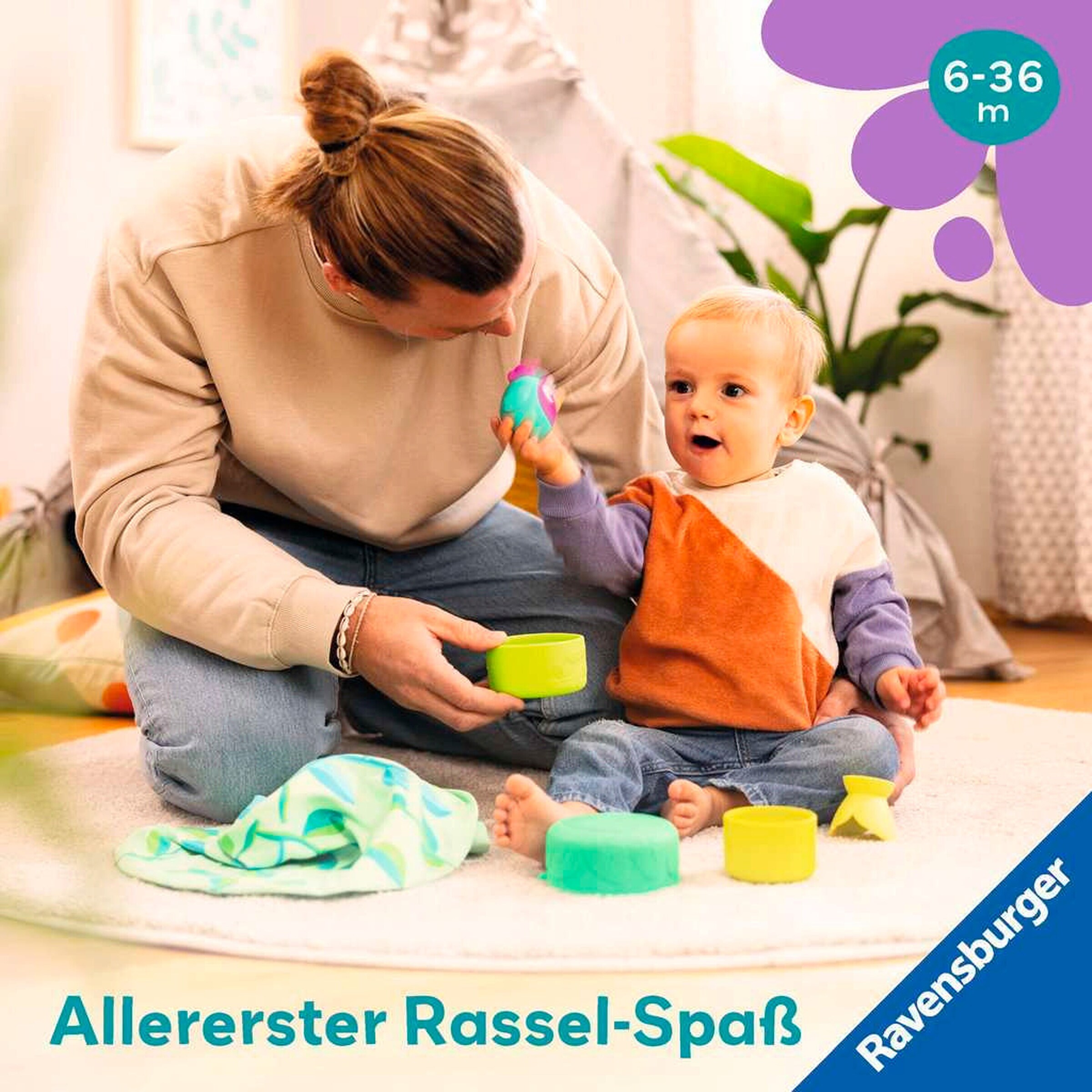 Ravensburger Baby-Stapel-Puzzle: Vogelnest
