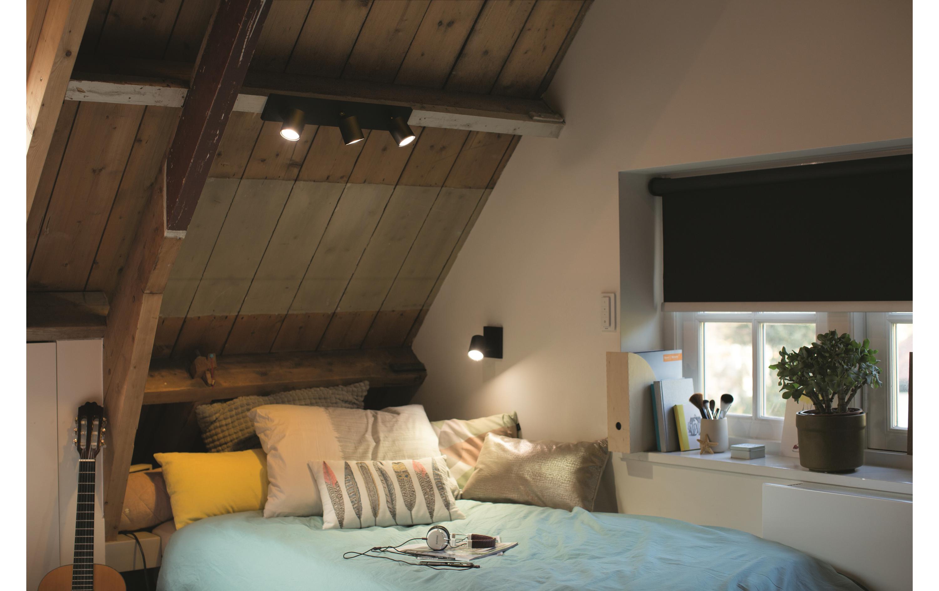 White Ambiance Runner Spot inkl. Dimmschalter SchwarzFlexibles Licht für jeden Raum
