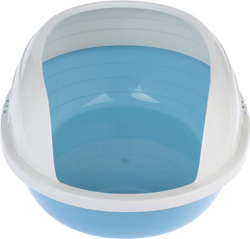 TIAKI - Cobby - Kattenbak - Wit/Blauw