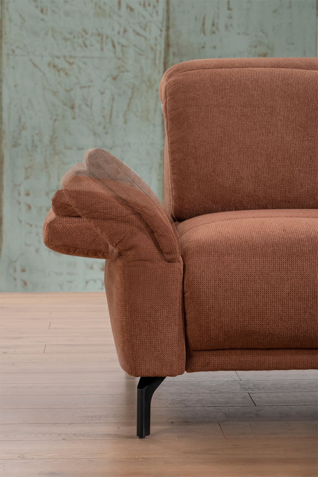 CASAVANTI Ecksofa PORTO kupfer