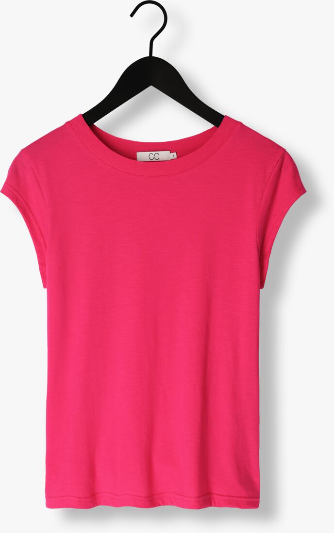 CC HEART roze cc heart t-shirt cc heart basic t-shirt (b0017)