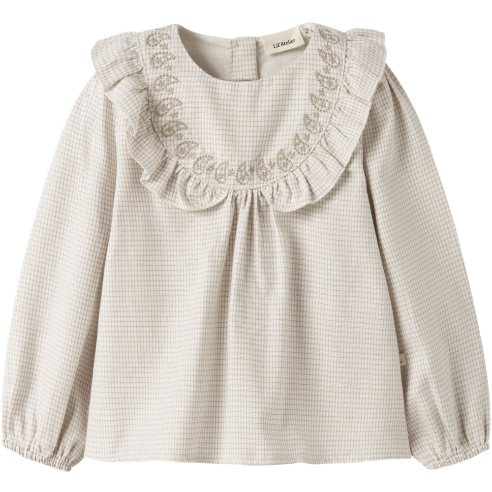 Køb Lil'Atelier Coconut Milk Nmffoley Ls Loose Skjorte Lil