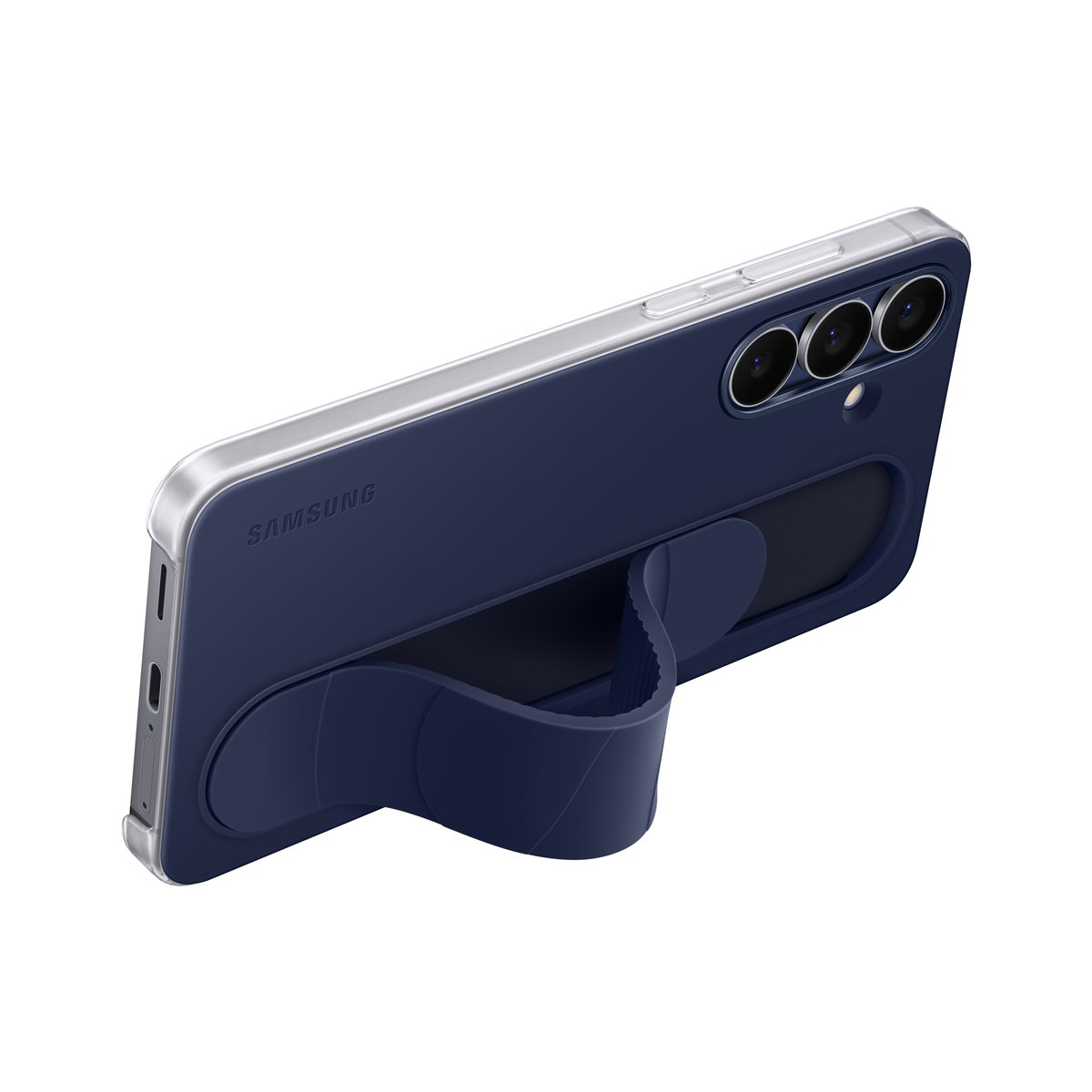 Galaxy S25 FE Silikon Grip Cover Hülle (EF-GS731CNEGWW) - Dunkelblau