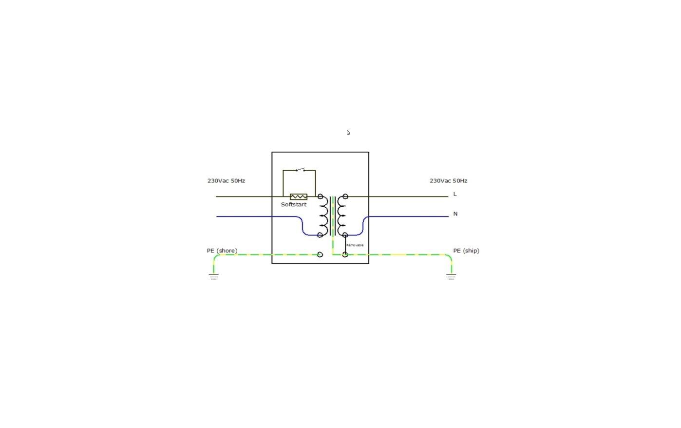 Isolation Transformer 115/230 V AC 2000W<br>Energy Trenntransformator