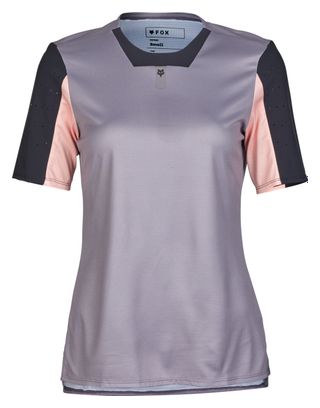 Maillot Manches Courtes Fox Defend Femme Gris