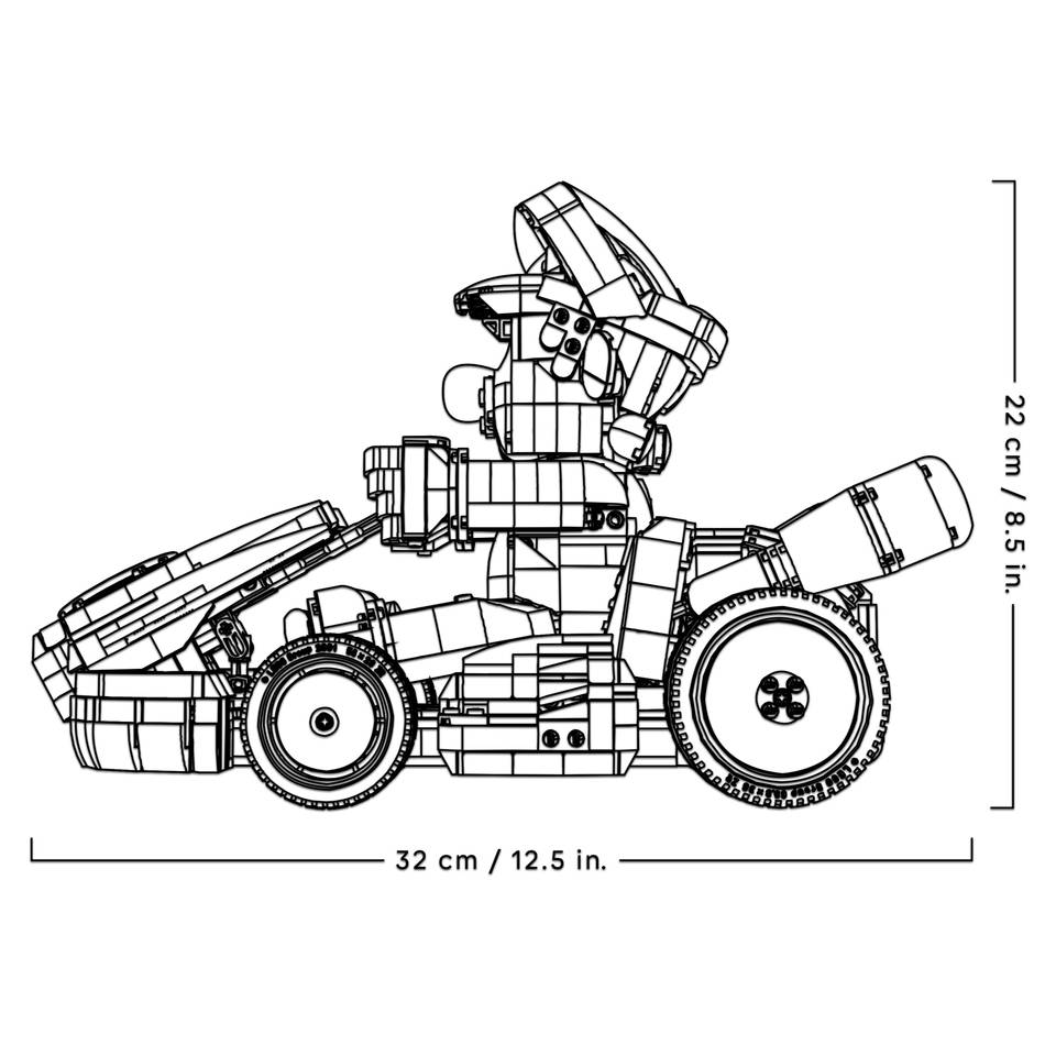 LEGO Super Mario Mario Kart: Mario en standaardkart 72037