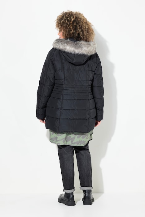 HYPRAR Funktions-Steppjacke, wasserabweisend, Kapuze