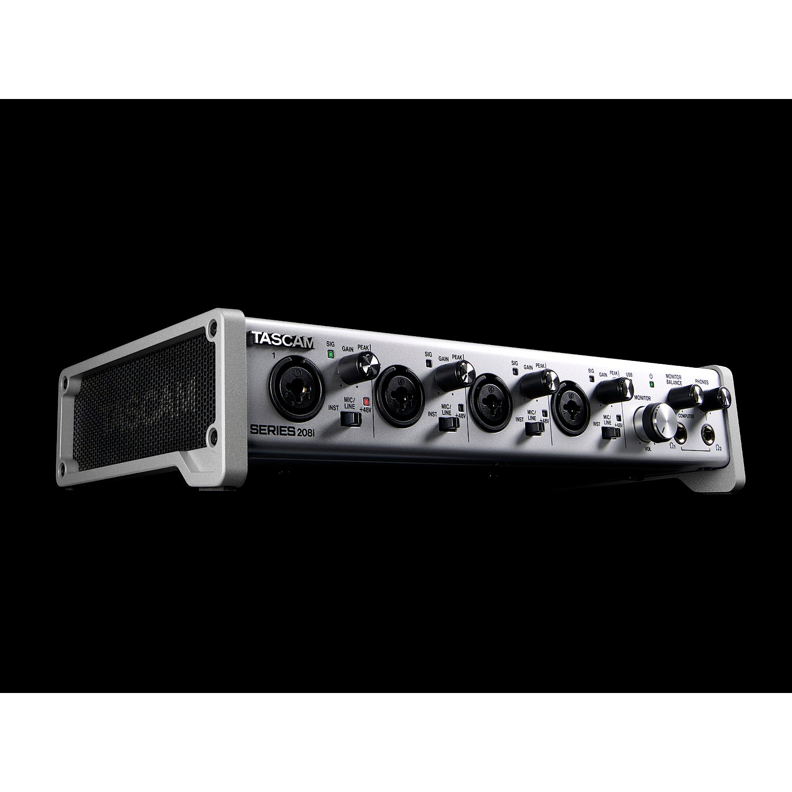 Tascam Series 208i USB audio/MIDI interface met DSP mixer