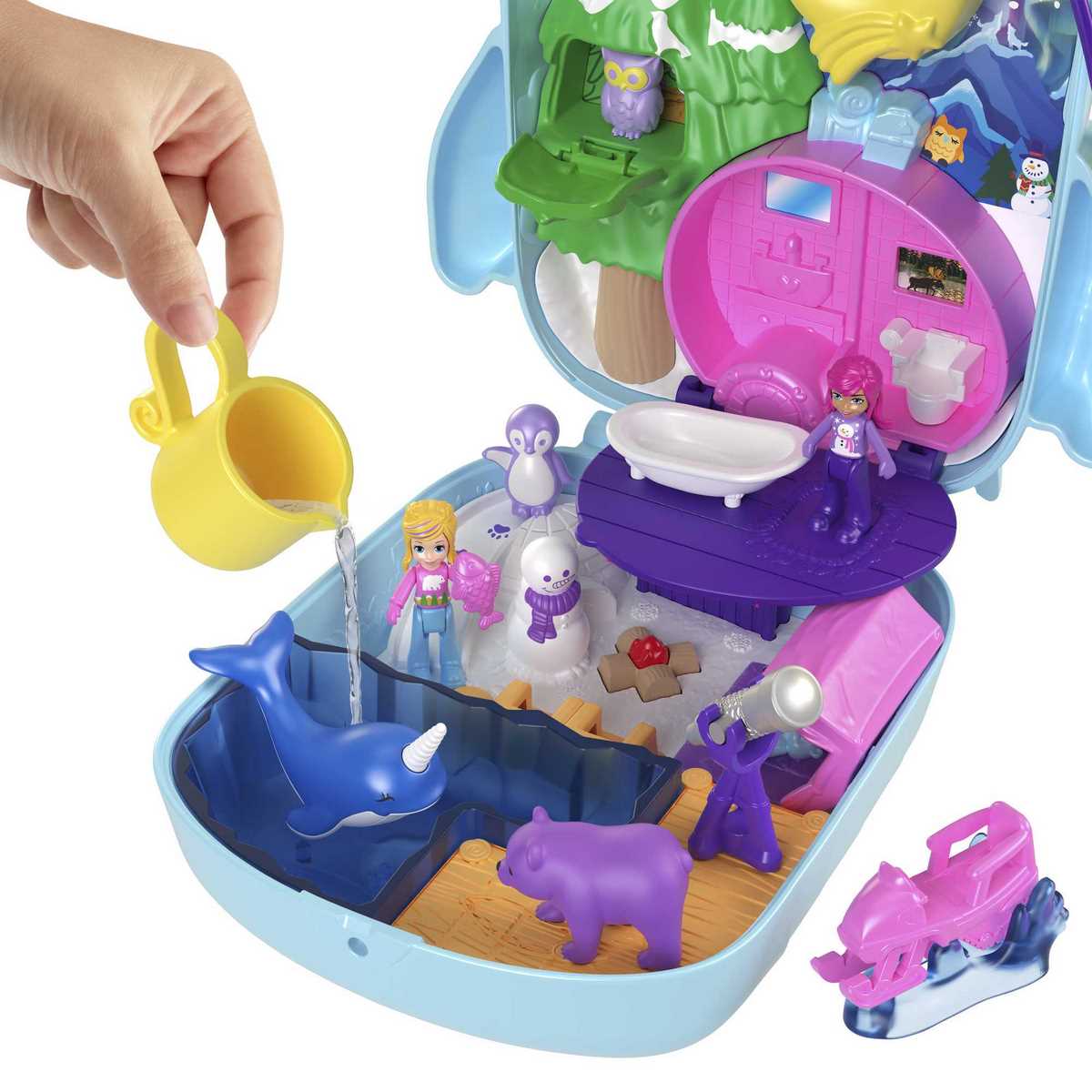 Coffret Polly Pocket - Hibou soirée Pyjama