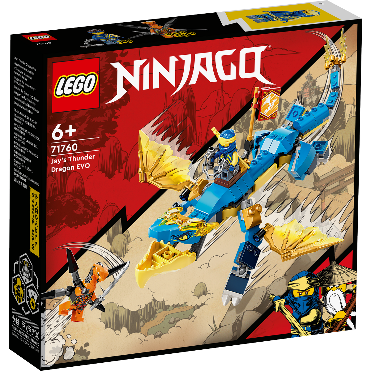 Le dragon du tonnerre de Jay - Évolution LEGO Ninjago 71760
