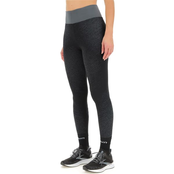 Collant running UYN LADY RUNNING EXCELERATION PANTS LONG BLACK/CLOUD BLACK CLOUD