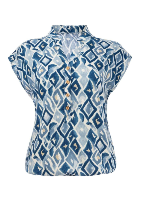 NED blauwe dames t-shirt