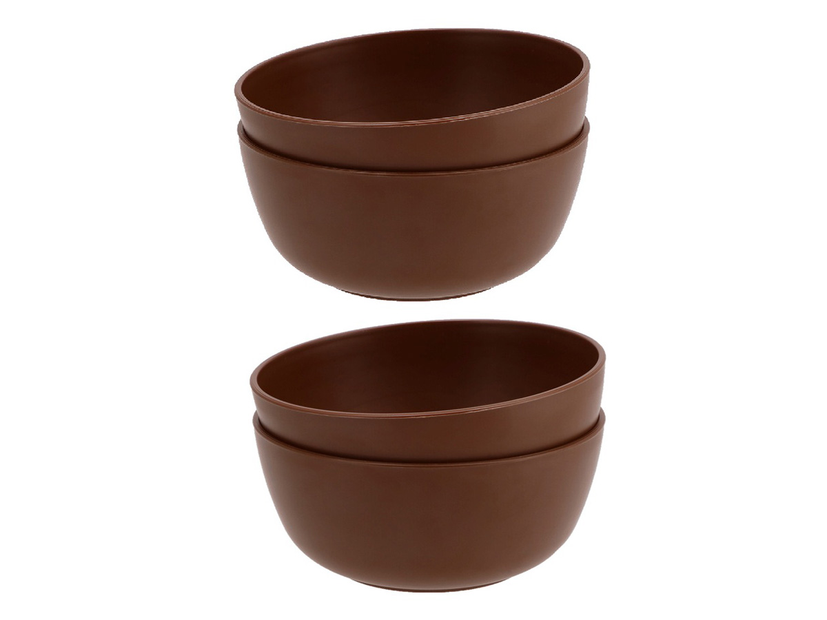 Travellife Nova Cacao 14 cm kom - Set van 4