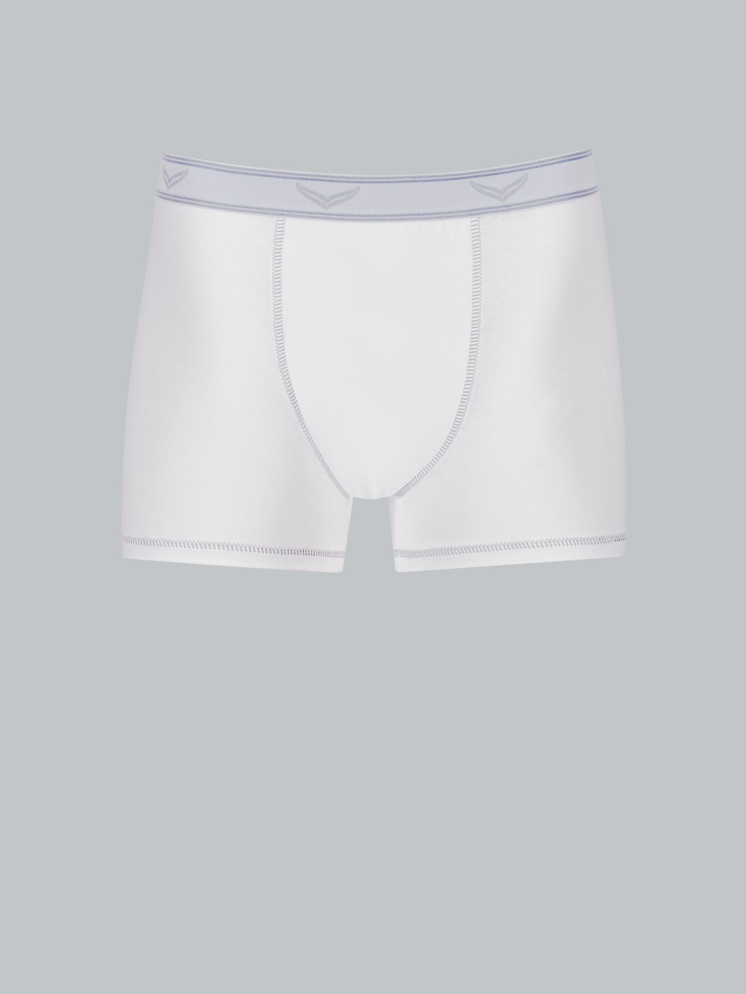 Pants aus Baumwolle/Elastan Weiss