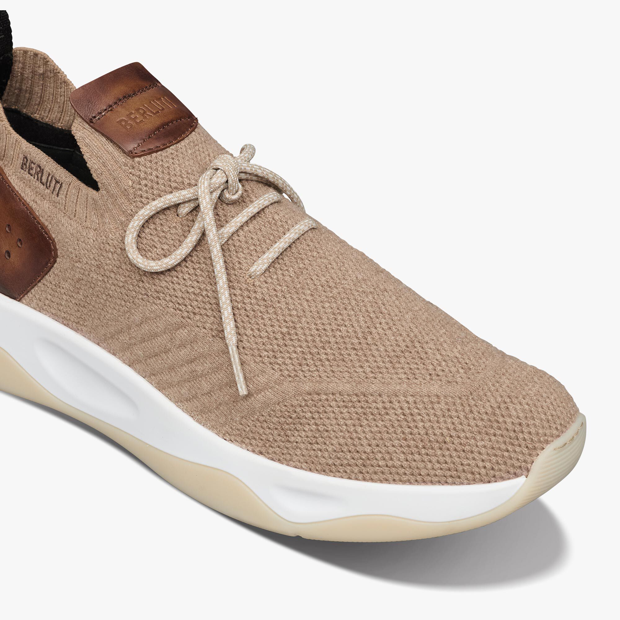 Sneaker Shadow En Cachemire Et Cuir