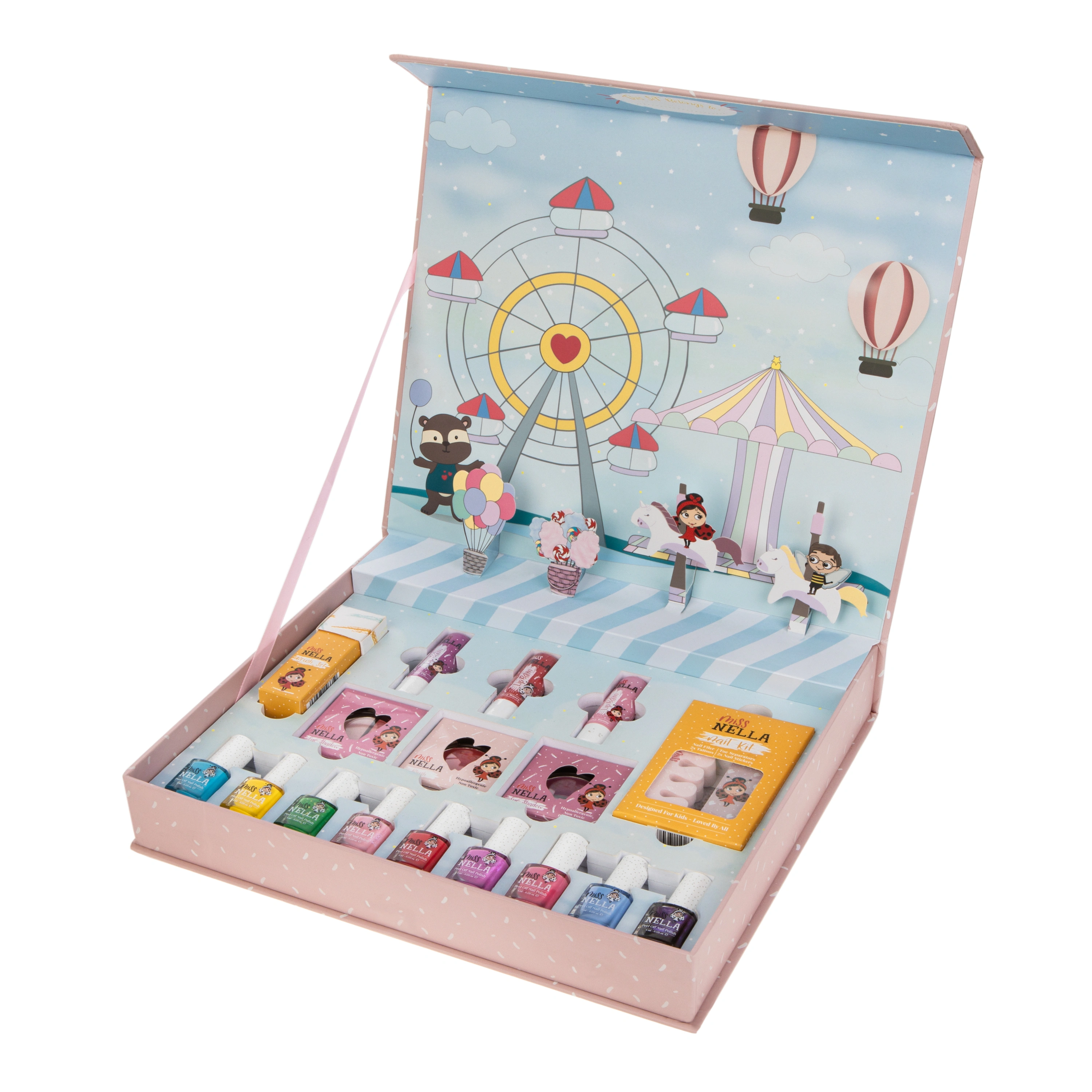 Kinder-Beauty-Set POP UP CASE 17-teilig