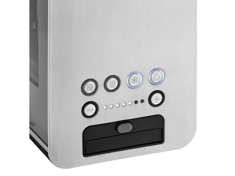 WMF Toaster Lono Glas Silber Langschlitztoaster