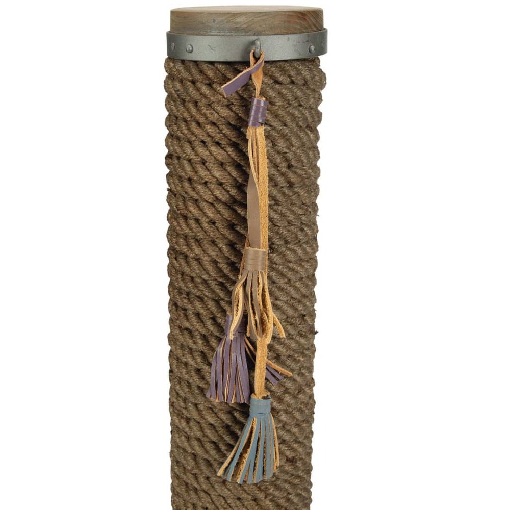 Poteau à gratter lumpra 35x35x55 cm bois