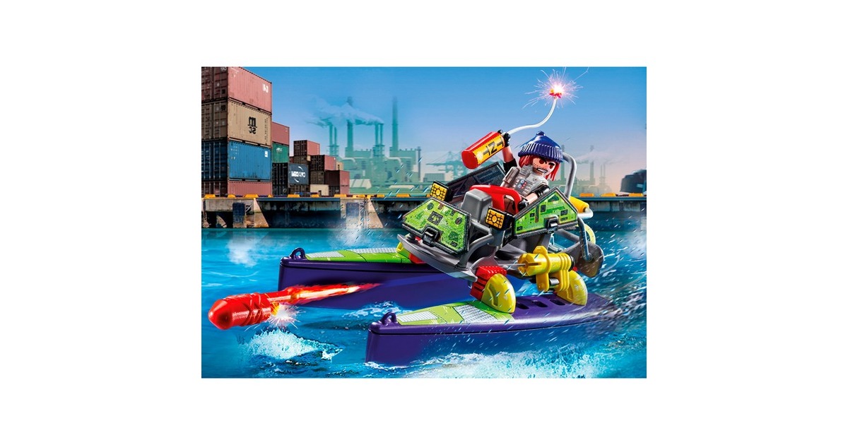 PLAYMOBILCity Action - SWAT multi-terreinwagen 71147 Constructiespeelgoed