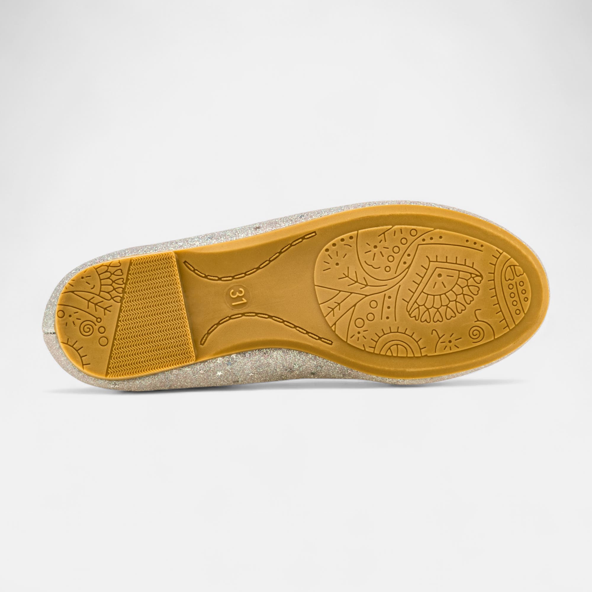 Ballerines Fille argent