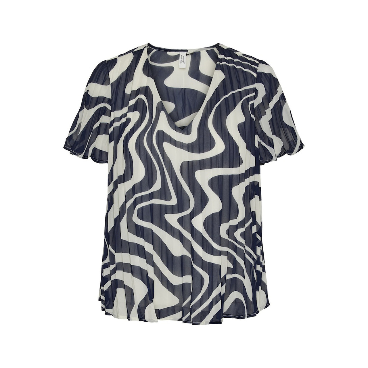 Vero Moda VMKATE S/S V-NECK TOP WVN BTQ