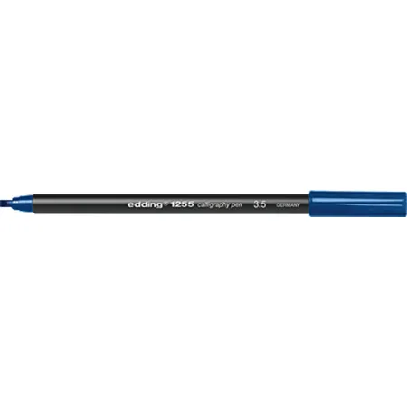 edding 1255 Calligraphy pen, 3.5mm stahlblau