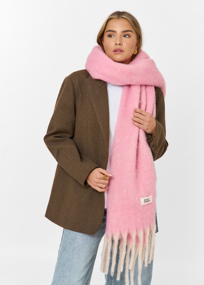 Soof sjaal roze