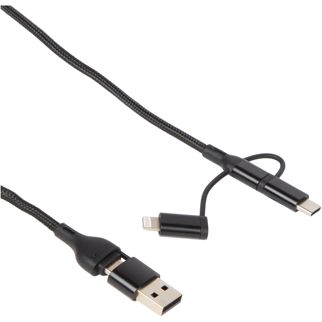 Philips 6-in-1 laad- en datakabel 1,5 meter