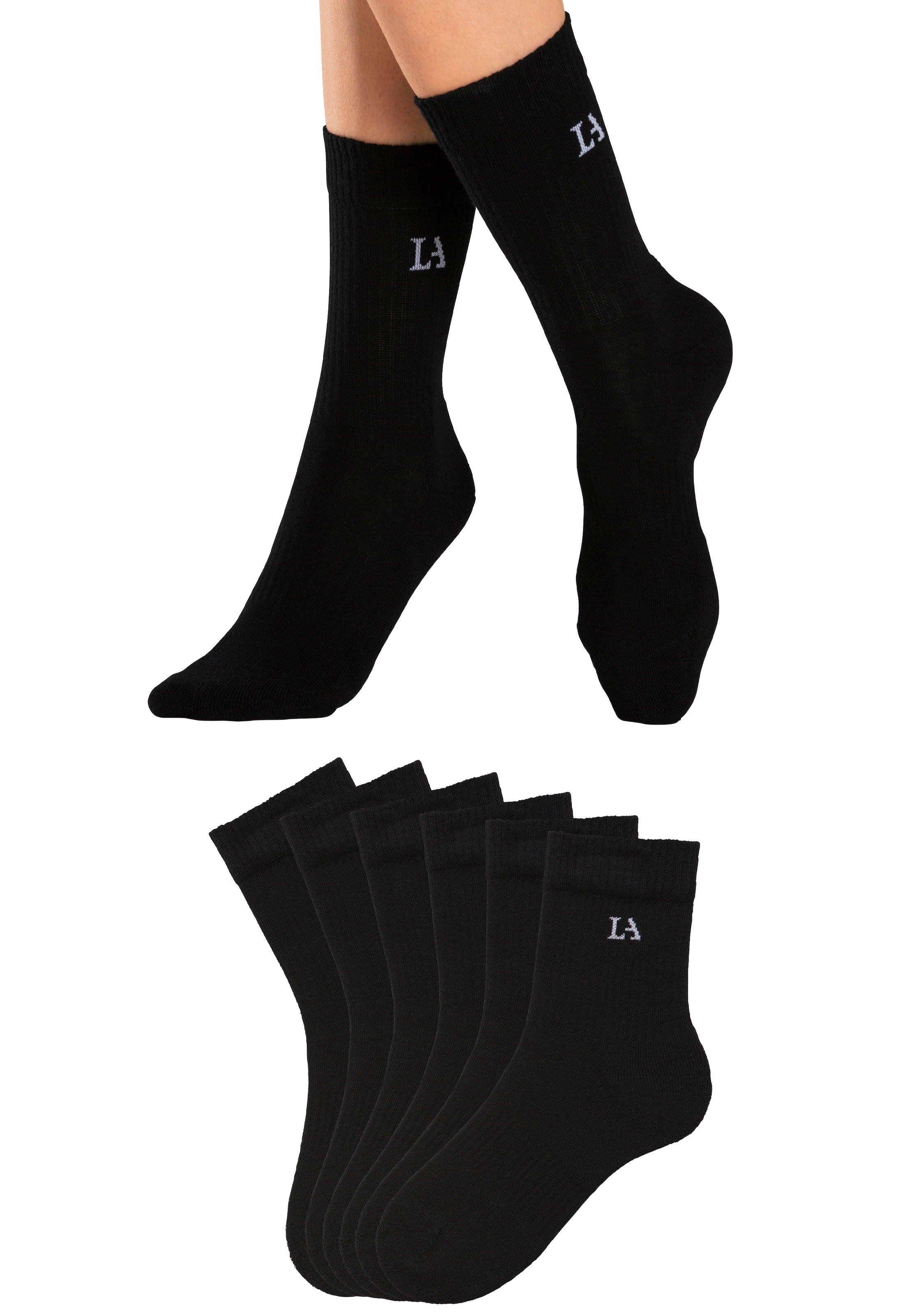LASCANA ACTIVE Tennissocken Packung,  mit Frotteé