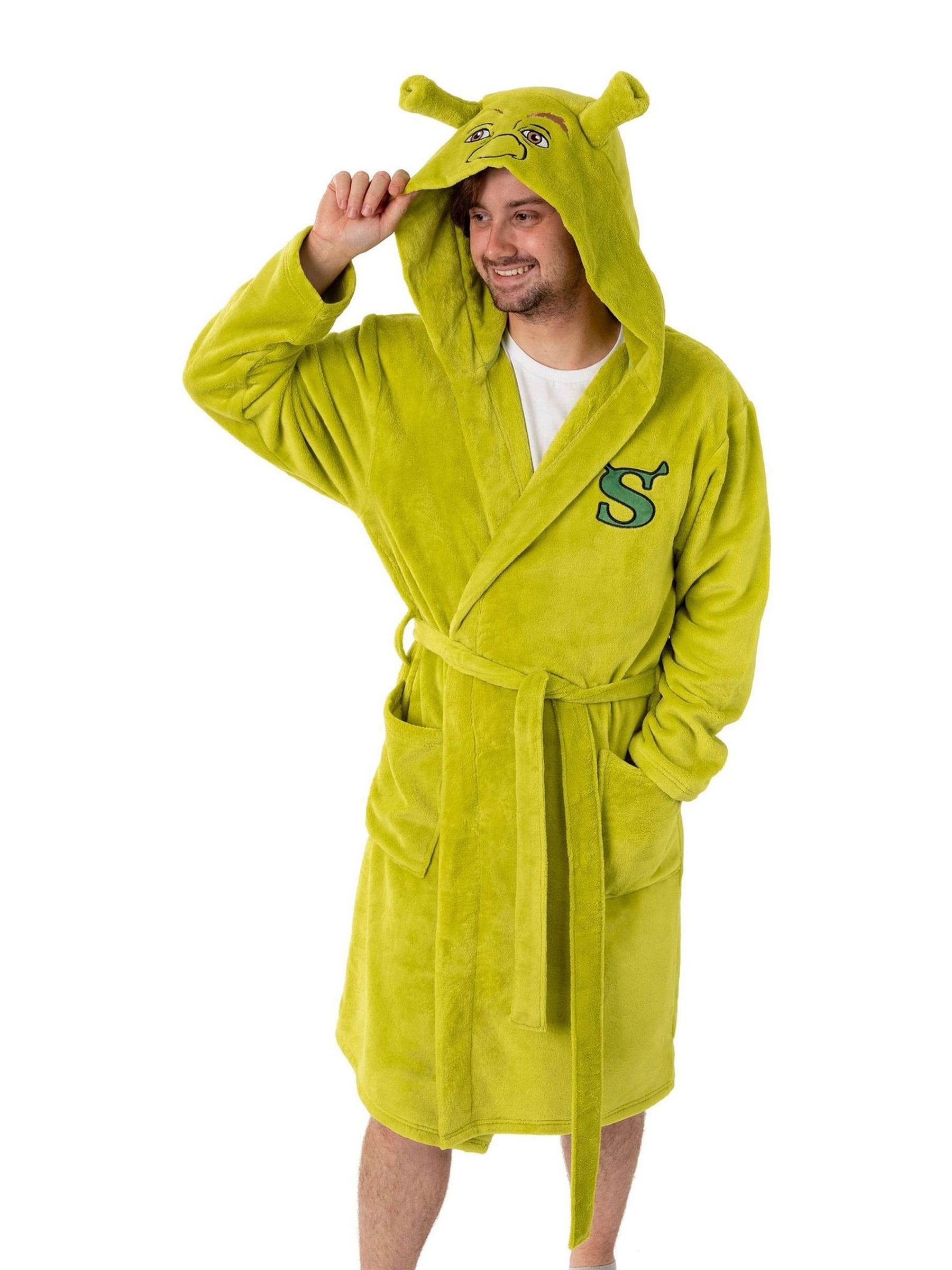 Vanilla Underground Shrek Hooded Bath Robe