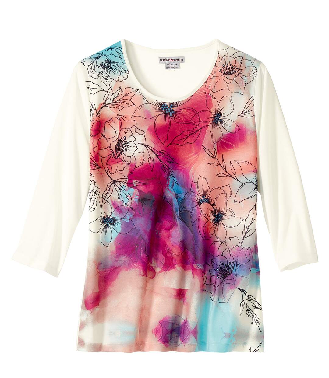 Tee-shirt Fluide Aquarelle
