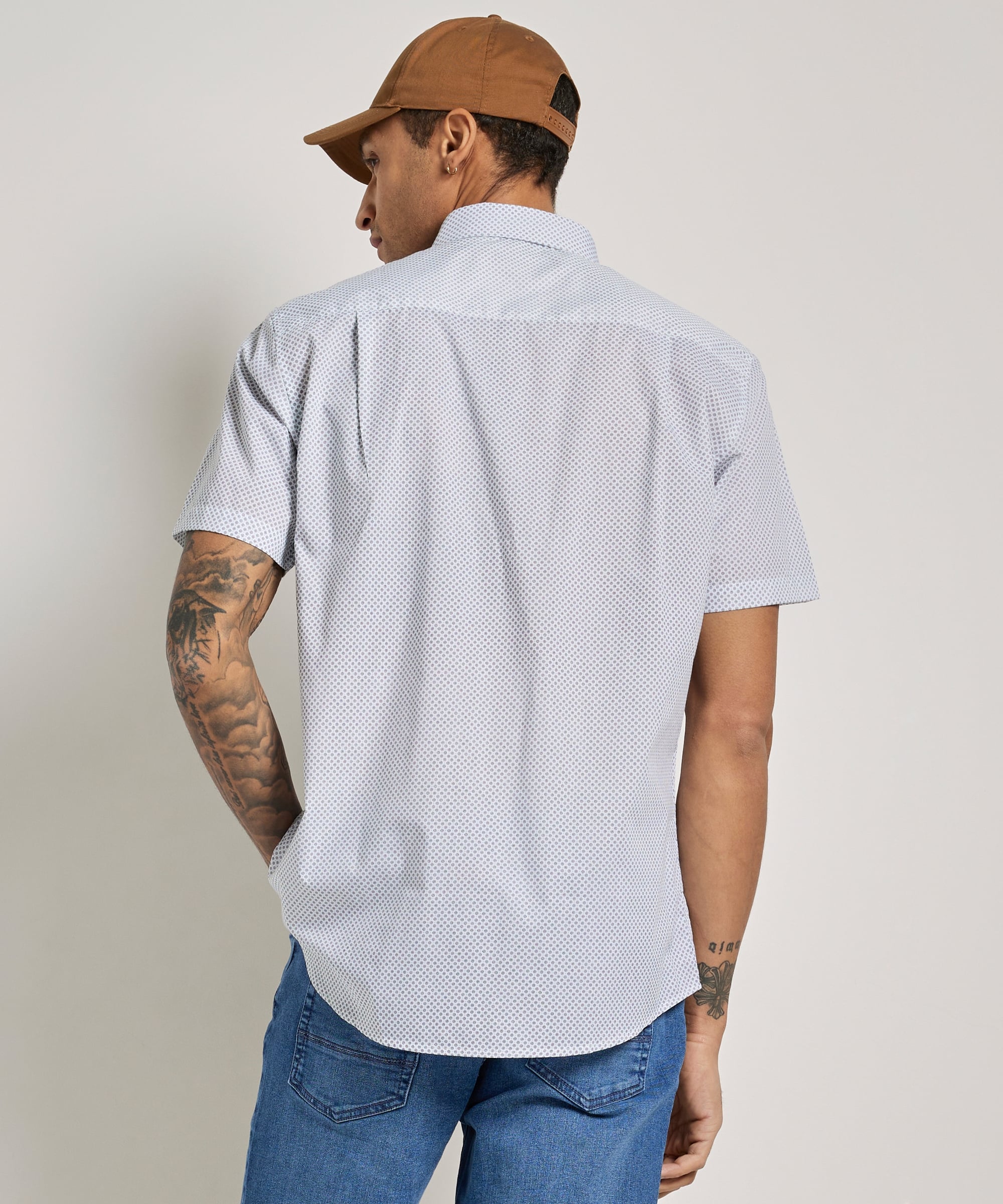 overhemd met all-over print