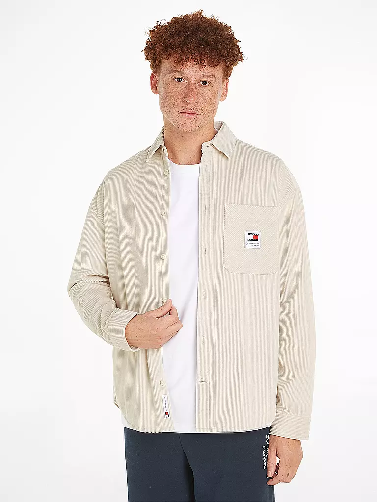 TOMMY JEANS Overshirt beige