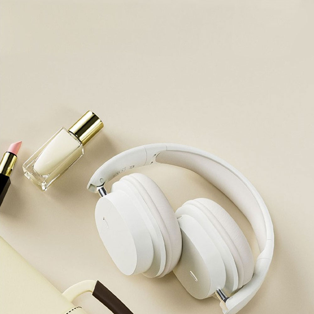 Bluetooth 5.3 Over-Ear Stereo Kopfhörer Headset Noise Cancelling mit 3.5mm Klinken Anschluss - Schwarz