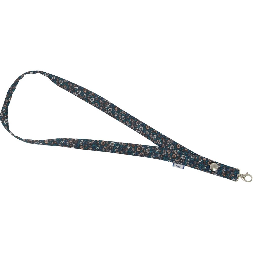 Porte-Clés Collier Paquerette Marine