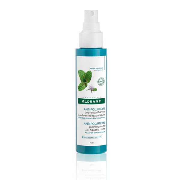 Klorane Capilar Spray Protetor Antipoluição Menta Aquática 100ml