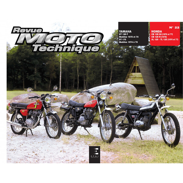 Etai - RMT 22.1 HONDA 125 CB/XL/TL (1976 à 1978) et YAMAHA DT125F - DT175 (1974 à 1976)