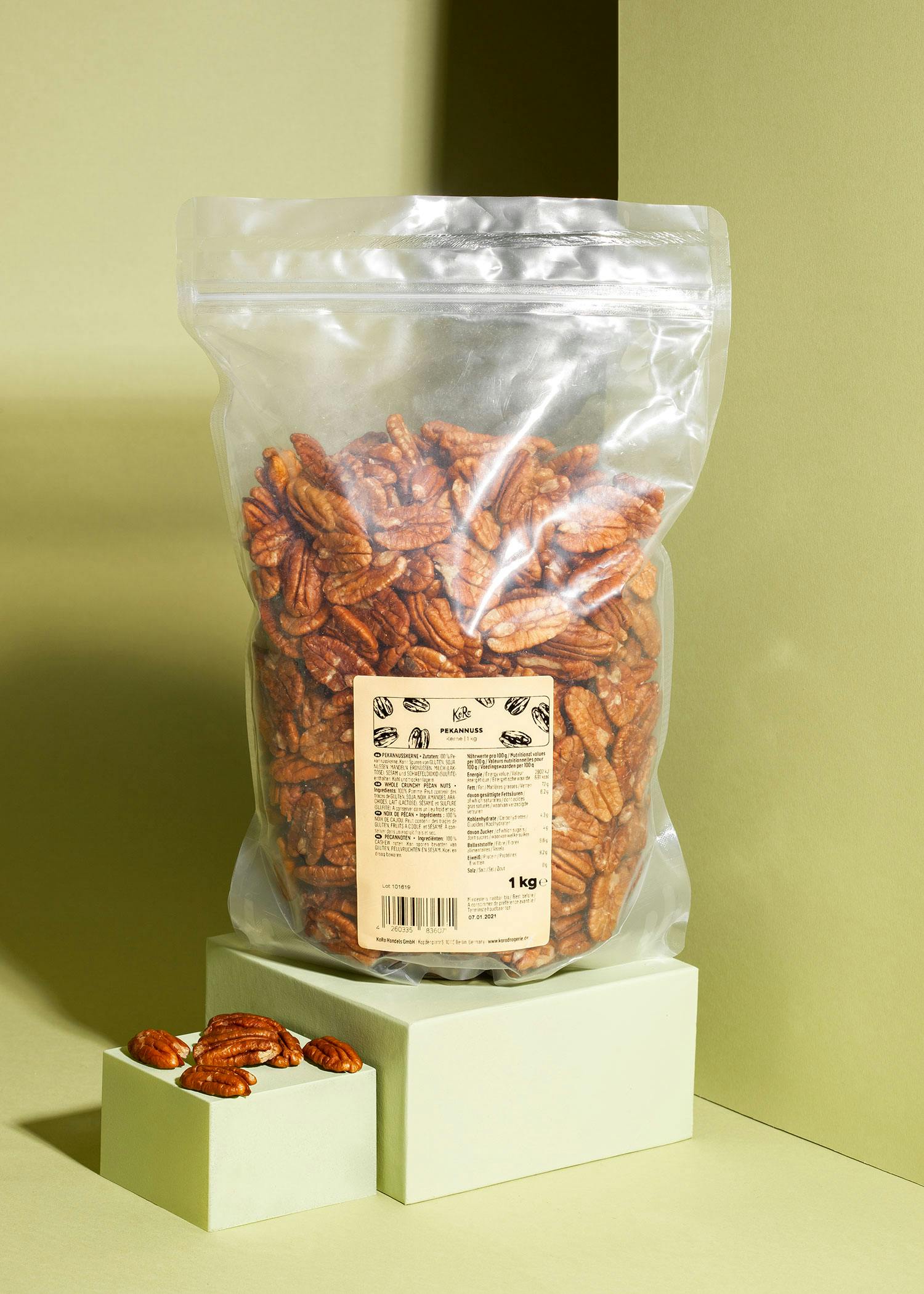 Pekannusskerne 1 kg
