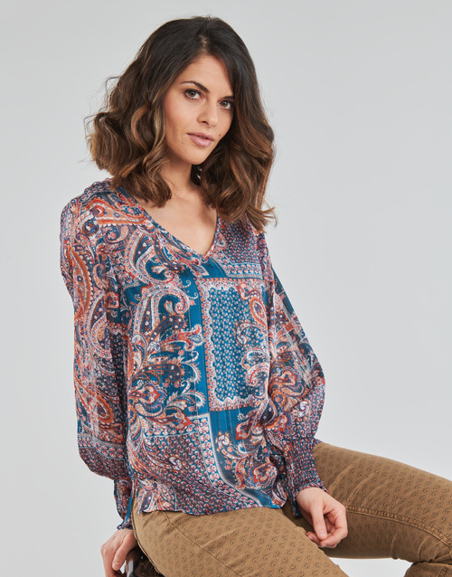 Cream - SHEENA BLOUSE - Bleu
