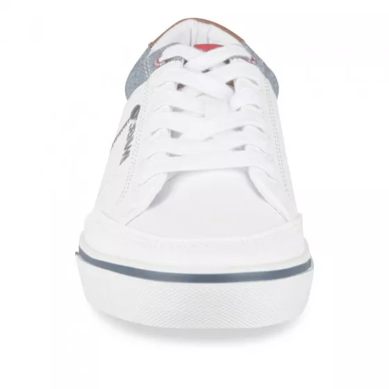 Baskets BLANC DENIM SIDE