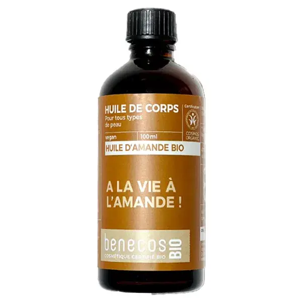 Óleo Corporal de Amêndoas Orgânico Benecos 100ml