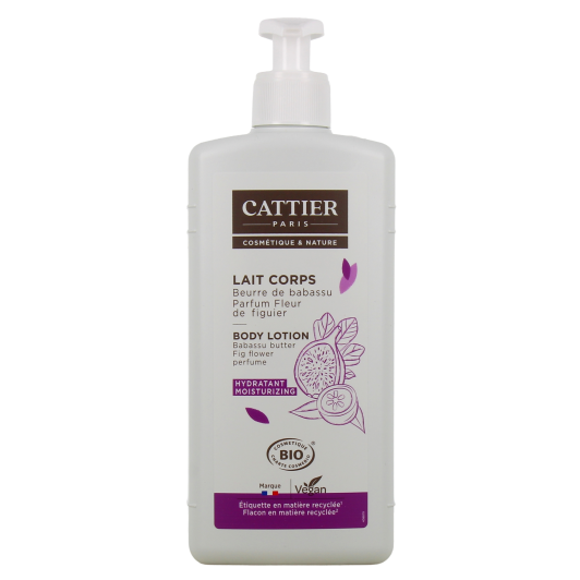 Cattier Lait Corps Hydratant Bio