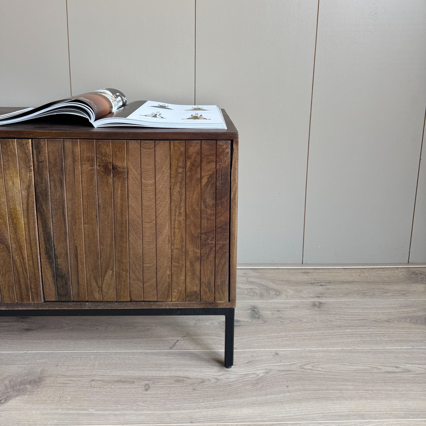 Tv-meubel walnoot 165cm