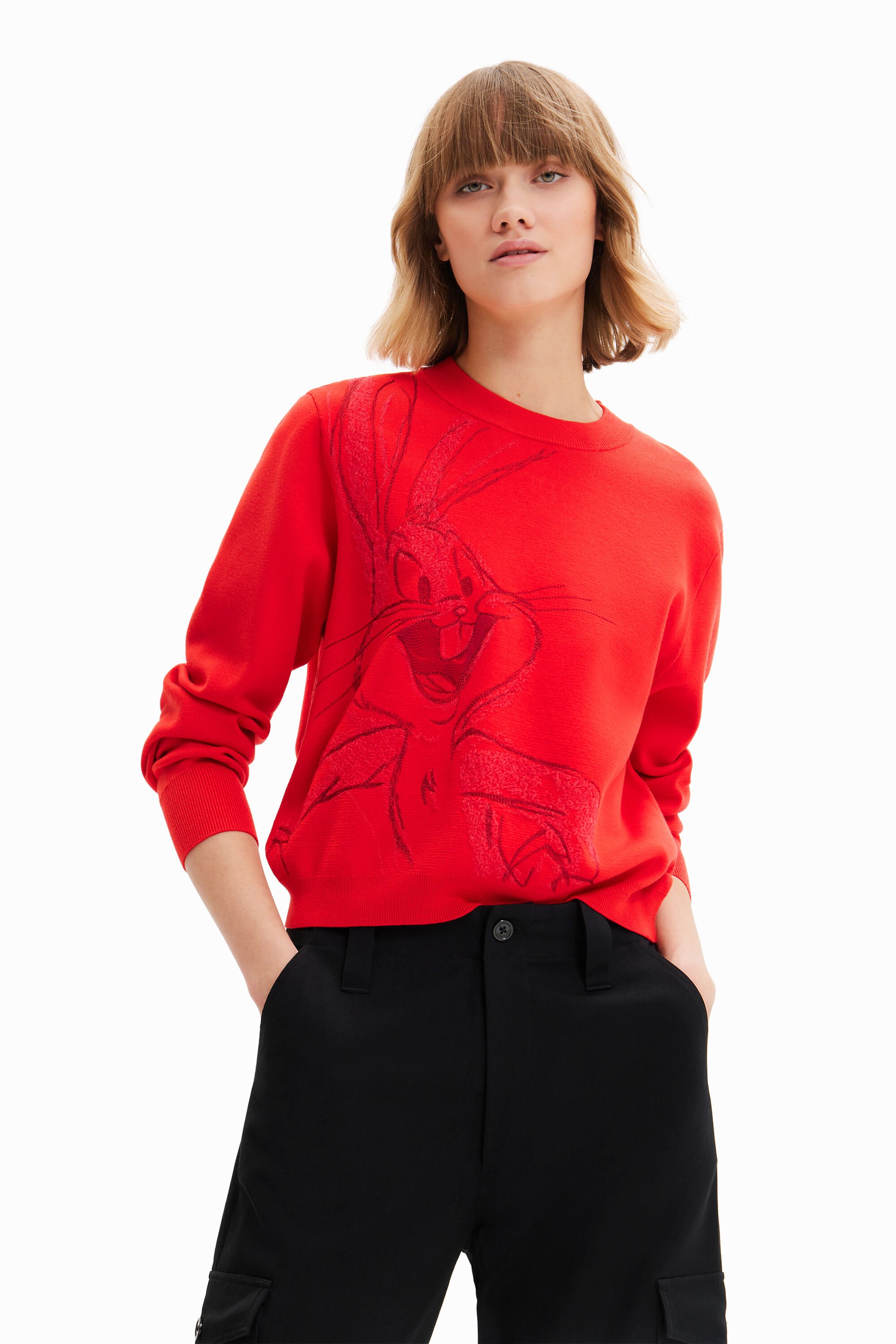 Pull brodé Bugs Bunny