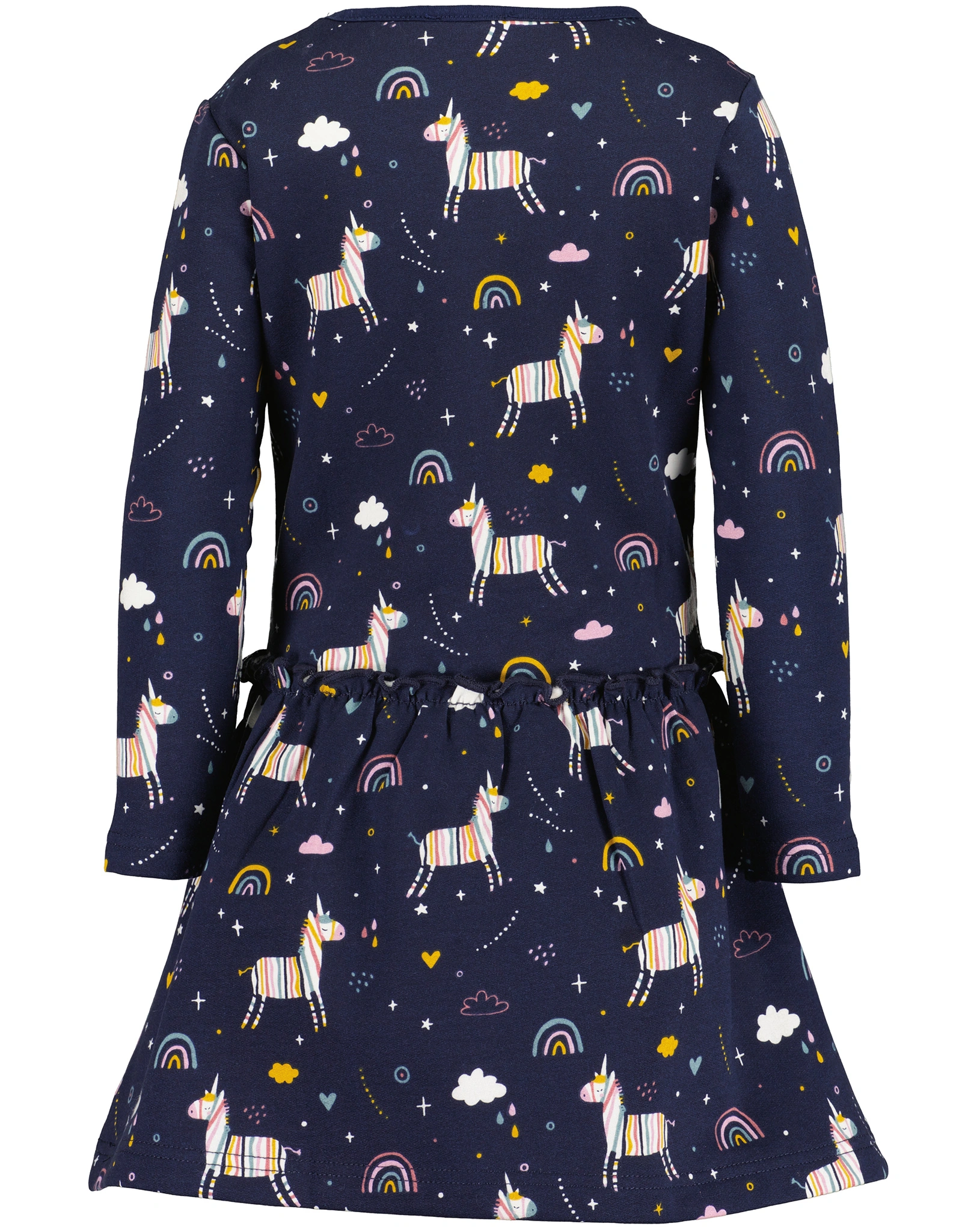 Sweatkleid FUNNY UNICORN in ultramarin
